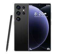 S26 Ultra Built-in Pen Smartphone, 5G Global Version Mobile Phones, 7.3 inch Camera Cell Phone, 16GB RAM 1TB ROM, Snapdragon8 gen3 (10 cores), 1440 * 3040,Black-1TB
