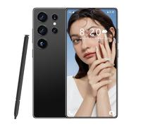 S26 Ultra Global Version 5G Smartphone, Dual Sim Card, 7.3INCH HD Screen, 8000Mah, Waterproof Outdoor Cellphones, Support Face Recognition, Android 14.0 OS,Black-1TB