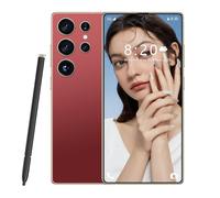 S26 Ultra Global Version 5G Smartphone, Dual Sim Card, 7.3INCH HD Screen, 8000Mah, Waterproof Outdoor Cellphones, Support Face Recognition, Android 14.0 OS,Red-1TB