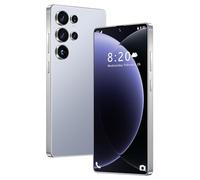 S26 Ultra Unlocked 5G Smartphone with Build-in Pen, 16GB RAM 1TB ROM Cell Phone, 7.3Inch Incell HD Full Screen Mobile Phone, Long Battery Life 8000mAh, Dual SIM, GPS,Tianium Blue-1TB