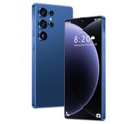 S26 Ultra Unlocked 5G Smartphone with Build-in Pen, 16GB RAM 1TB ROM Cell Phone, 7.3Inch Incell HD Full Screen Mobile Phone, Long Battery Life 8000mAh, Dual SIM, GPS,Dark Blue-1TB