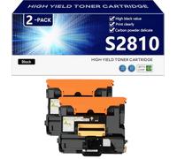 S2810 Drum Unit with Chip | for Dell S2810dn H815dw S2815dn Printers, Easy Installation, 85000 Pages,Black-2 pack