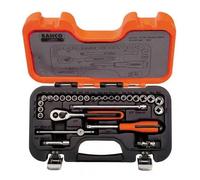 S290 key set hexagonal, socket wrench chrome vanadium steel BAHCO