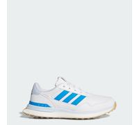 adidas Women's S2G 26 Leather Spikeless Golf Shoe, FTWR White/Lucid Ray Blue/Crystal Sky, 7 UK