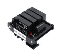 S2IZ5O Solid State Relay Module 2 Or 4 Channels Relay DC TO AC DC TO DC 5A Common Positive Common Negative SSR DIN Mounted Relay(4 channels,DC control DC CN)