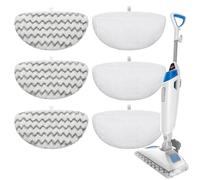 S2U 6 Pack Steam Mop Pads for Bissell Steam Mop, Washable Steam Mop Replacement Pads for Bissell Powerfresh Steam Mop, Cost Effective for Daily Weekly Household/After Pets Tile Floor Cleaning Mopping