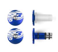 S3 End 5 Bar Ends Ø14mm Blue