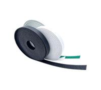 S3 meters Open Polyurethane Timing Belt Width 10-50mm(Belt Width 40mm; 20 Meter; HTD-S300CM black)