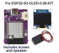 S3 N16R8 Development Board with 0.96 inch, Dual-Core 240MHz Processor, Wi-Fi & 5.0 for AI Voice and Vision Projects(B)