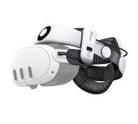 S3 Pro Strap with Battery Accessories, Compatible with Meta Quest 3/Quest 3S, Air Cooling System and 10000 mAh Hot Swap Battery