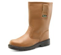 Beeswift Rigger Boots CTF2811 Thinsulate Lined S3 Steel Toe Cap Tan 11