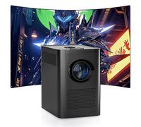 S30 Mini Projector with 2.4G Wifi,Android 7.1 Small Projector with Built-in Speaker,Portable Projectors for Bedroom/Outdoor,1280 * 720P,180 lumen Support,Ideal for Home Theater/Camping (Black)
