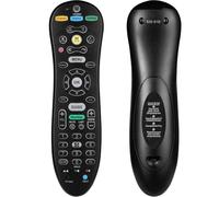 S30 S1B Remote Replacement for ATT and T U Verse Receiver and TV | Universal Remote Control with Multi Function Digital Controls | Easy Setup | 2 Years Warranty | Black, (1)