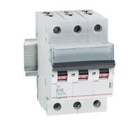 S303 TX3 OVERCURRENT CIRCUIT BREAKER B 16A 3P 3M 6KA S300 403402