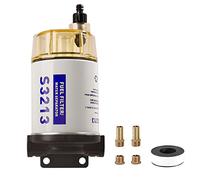 S3213 Fuel Filter Fuel Water Separator Assembly Replacement for Marine Outboard Motor Mercury Boat Replaces# 18-17928, 35-809097, 35-60494-1, S3213, 18-7932-1