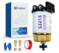 S3213 Fuel Filter Water Separator Replacement for Marine Outboard Motor Mercury with 3/8" Barb x 1/4" NPT Fittings Replaces# 35-60494-1, 18-7932 -1, 18-17928, 35-809097