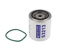 S3213 Fuel Water Separating Filter, Stainless Steel Marine Fuel Filter with Sealing Ring, Rust Resistant Replacement for Motorboat Yacht Outboard Engine