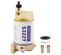 S3227 Fuel Filter Marine Fuel Water Separator Assembly Replacement for Marine Outboard Motor Mercury Replace# S3227 320R 490R-RAC-01 18-7948 9-37882 18-7922 18-7922-1