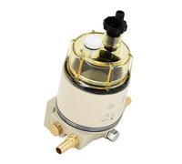 S3240 Fuel Filter Water Separator Kit RK10222 Compatible with Racor Outboard Motors Generator Spin-on Housing 3/8 Inch NPT Marine Diesel Engine 10 Micron