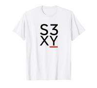 S3XY Minimalist Wordplay Modern Typography T-Shirt