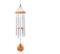 S3YT8U Wind Chime Pendant Music Bell Yard Garden Decorations Birthday Gifts Mobile Wind Bell to Friends and Best Wishes