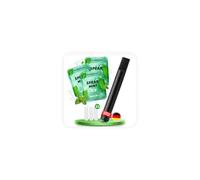 S4.0 MAX 1 Flavoured Air Inhaler with 9Pcs Short Mint-Flavoured Anxiety Relief Habit Replacing Breathing Stick Tobacco-Free, Nicotine-Free,White