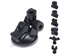 S40 Dash Cam Suction Mount (3rd Gen) with10pcs 360 Rotating Joints Compatible for Rexing, Old Shark, Yi, TOGUARD, Compark, Kingslim, Crosstour and Most Dash Cameras, DVR, GPS