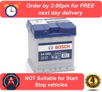 S4000 Bosch S4 (202) Heavy Duty Car Battery 4 Year Warranty