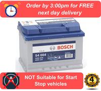 Bosch S4 vehicle battery 60 Ah 12 V 540 A Car
