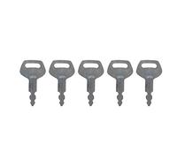 S450 150979A1 5Pcs Ignition Key Compatible with Case Excavator CX130 CX130B CX130C CX130D CX130DLC CX135SR Compatible with New Holland Excavator E805 Compatible with JCB Excavator