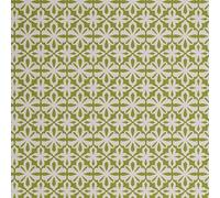 S4Sassy Removable Vintage Style Waterproof Wall Wrap, Textured Finish Mosaic Tile Wallcover, Geometric Tile Contact Paper for Backsplash, Self Adhesive Vinyl Wallpaper Roll- Green- 25"x360"