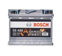 Genuine Bosch AGM Car Battery 0092S5A050 S5A05 Type 027 60Ah 680CCA Stop Start