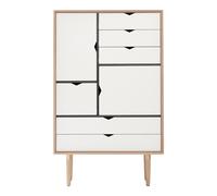 S5 Cabinet Oak/ White