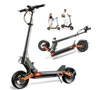 S5-Z Electric Scooters Adult,10'' Tires,55km Range Foldable Pure E-Scooter | 48V 13Ah Battery,All Terrain Offroad Fast Electric Scooter,Dual Brake Shock Absorption Escooter for Adults Teens,500W 25km/h