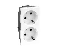 S500 Schuko 2x230V Simon Connect Double Socket 50000472-030