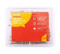 S5037 POZI Wood Screws Set, 500pcs, Assorted Lengths & Sizes, Piercing Tip for Easy Insertion, Perfect For DIY, Woodwork, etc