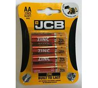 S5325 JCB AA Zinc Batteries Batteries - Pack of 4