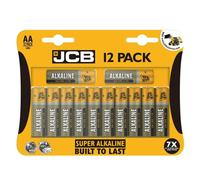 S5334 JCB AA Super Alkaline Batteries - Pack of 12