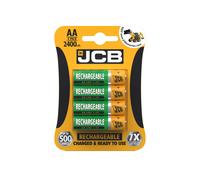 S5350 JCB AA 2400mAh Rechargeable Batteries - Pack of 4