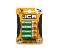 S5452 JCB AA 1200mAh Rechargeable Batteries - Pack of 4