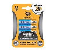 S5491 JCB AA Ultra Alkaline Batteries - Pack of 4
