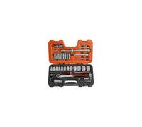 S560 Bahco Socket Set , 1/4 And 1/2" , 56 Piece