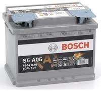 S5A05 Bosch S5A AGM (027AGM) Car Battery Toyota Auris 1.33 (2012-2019)