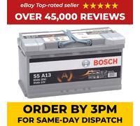 AGM Car Battery S5A13 Bosch Stop Start 50538368 000915105CE 3D0915105A Quality