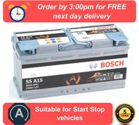 S5A15 Bosch S5A AGM (020AGM) Heavy Duty Car Battery 5 Year Warranty