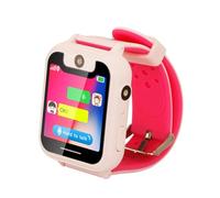 S6 Supports Language Smart LBS Positioning Phone Watch for Children with Camera Flashlight Girls Watches Ages 8-12 (One Size)