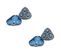 S6000 Replacement Complete Head Assembly ，Compatible for Philips Norelco，Electric Shaver SH50 5000 6000 S6011 S6015 S6840 S6550 Shaver(2set)