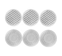 S6002UK Steam Mop Pads Replacement for Shark S6002UK S8201UKCP Steam Mop, Reusable Steam & Scrub All-in-One Cleaning mop Pads, Scrubbing and Sanitizing Rotating Power Pads for All sealed hard floors