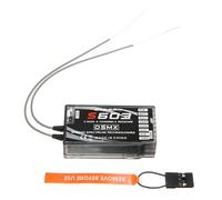 S603 Receiver RX 6CH 2.4GHZ FPV for Spektrum Transmitter DSM2 DSMX DX6i JR DX7 PPM Replace AR6210 Ultra Long Distance Fast Speed RC Receiver for Quadcopter Mini FPV Racing Drone