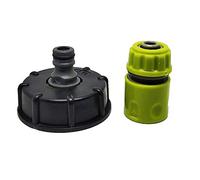 S60x6 IBC Water Tank Water Storage Outlet Hoselock Fitting Adapter Tap Outlet 1/2"